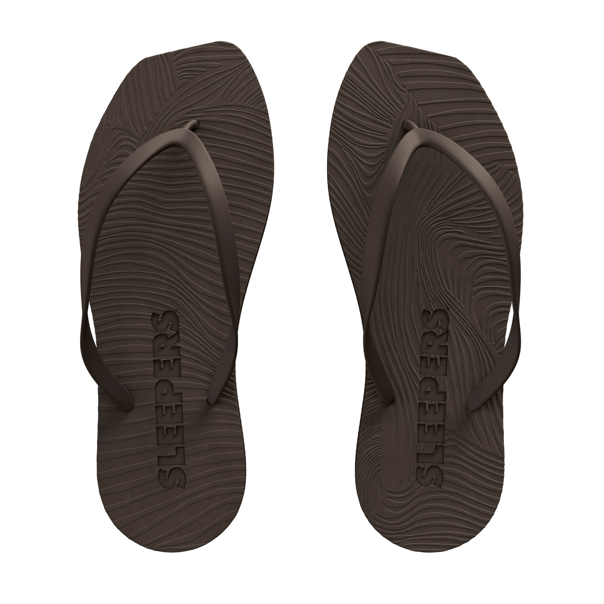 Sleepers Flip Flops Tapered Brown – SLEEPERS EU