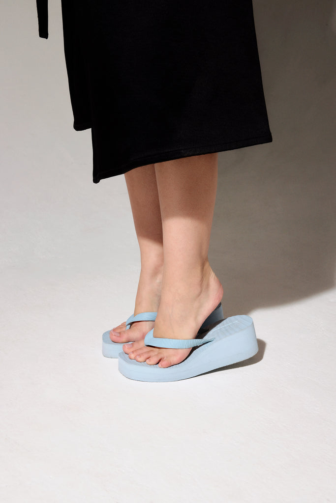 High platform flip flops clearance