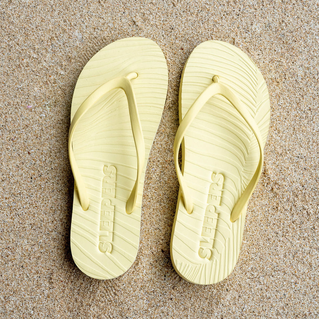 Slim Mellow Yellow Flip Flop – SLEEPERS EU - Main Image